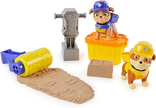 Paw Patrol Rubble & Crew Kinetic Sand Toy