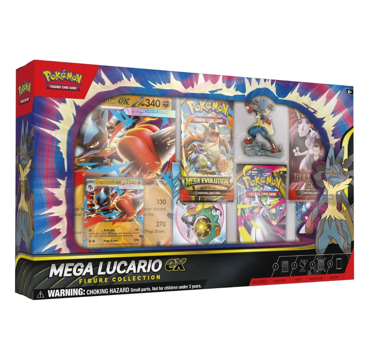 Mega Lucario ex Figure Collection Box