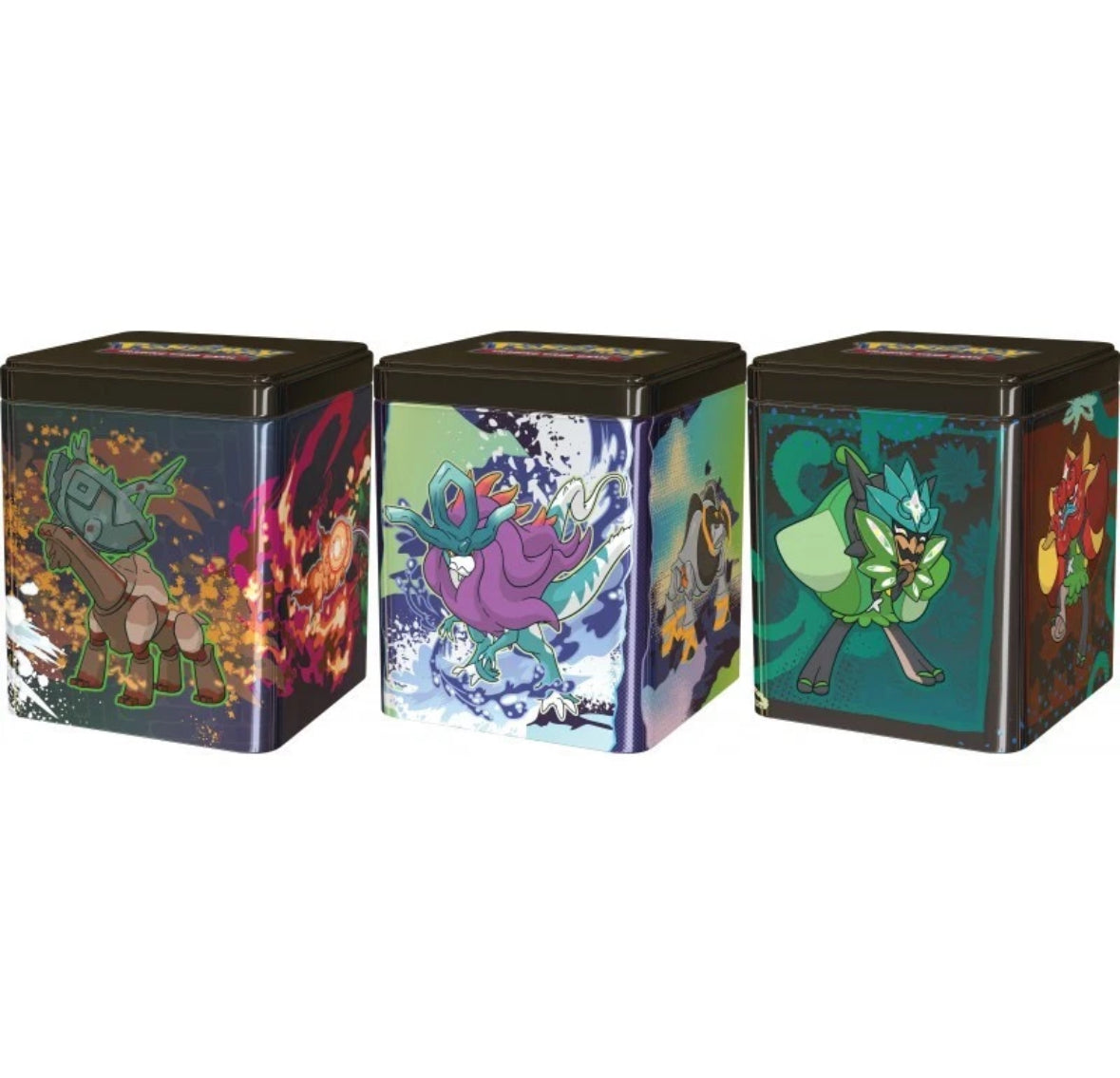 Scarlet & Violet Stackable Tin