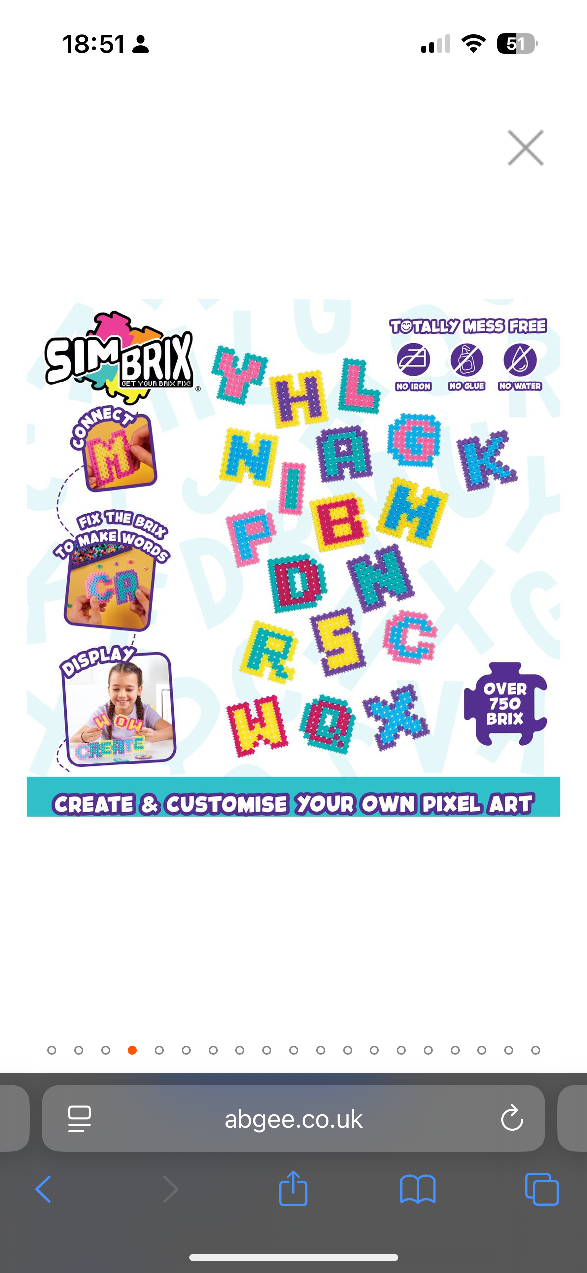 Simbrix Alphabrix Set