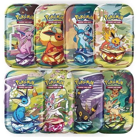 Prismatic Evolutions Mini Tin (Artwork Varies)