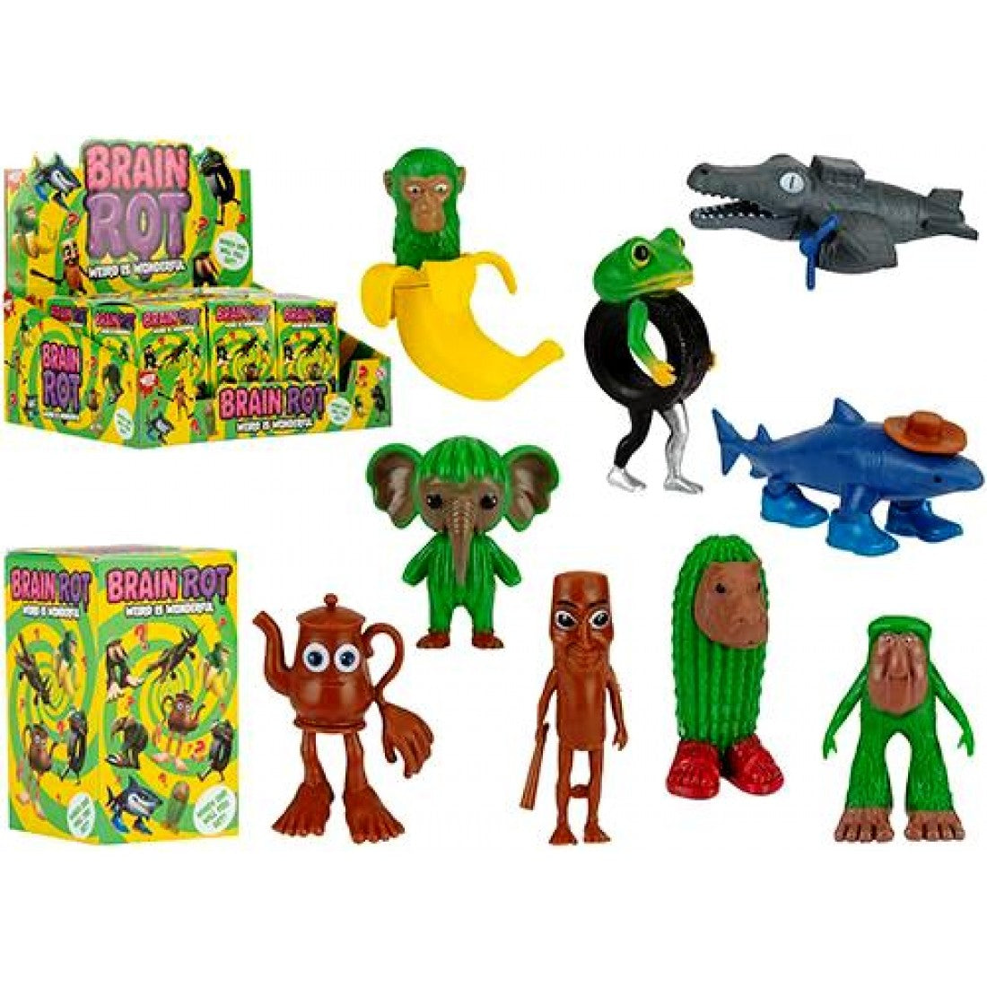 Italian Brain Rot Mini Figure Blind Box