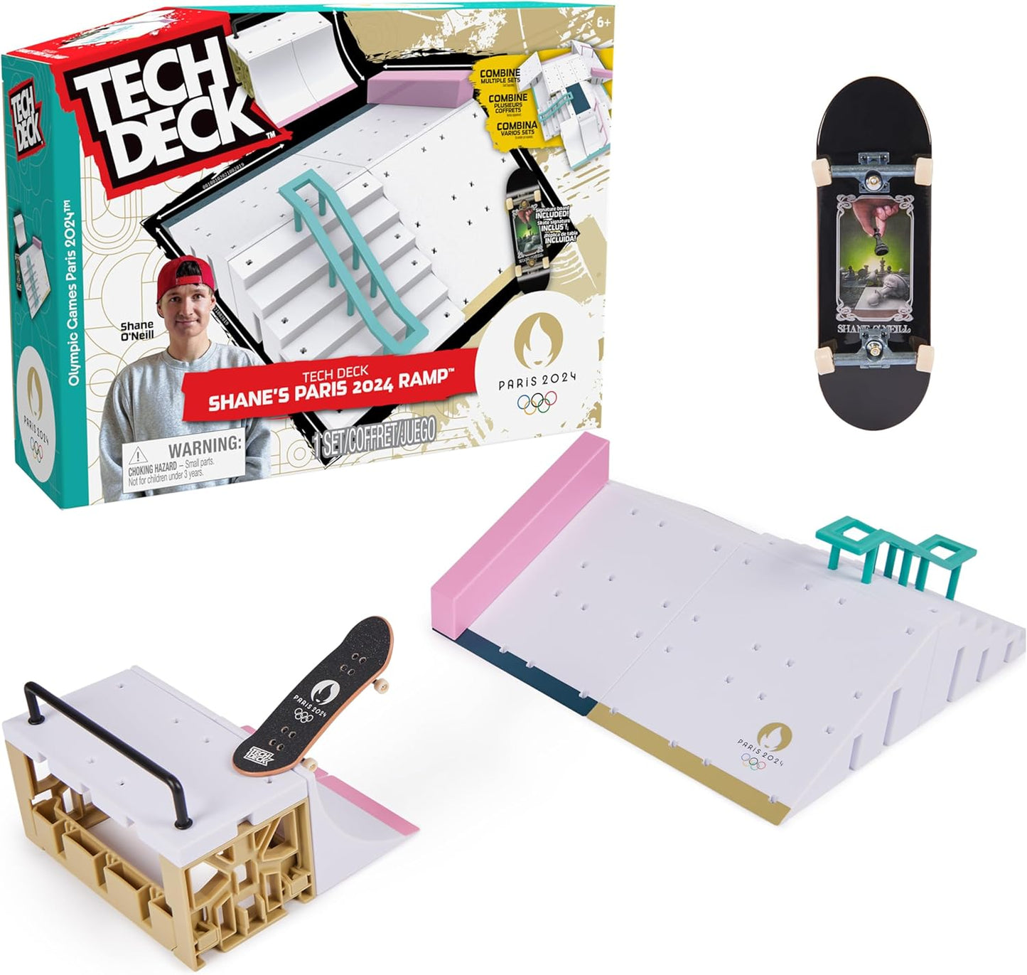 Tech Deck: Sky Brown’s Olympic Games Paris 2024 Ramp, Customisable X-Connect Park Creator Playset