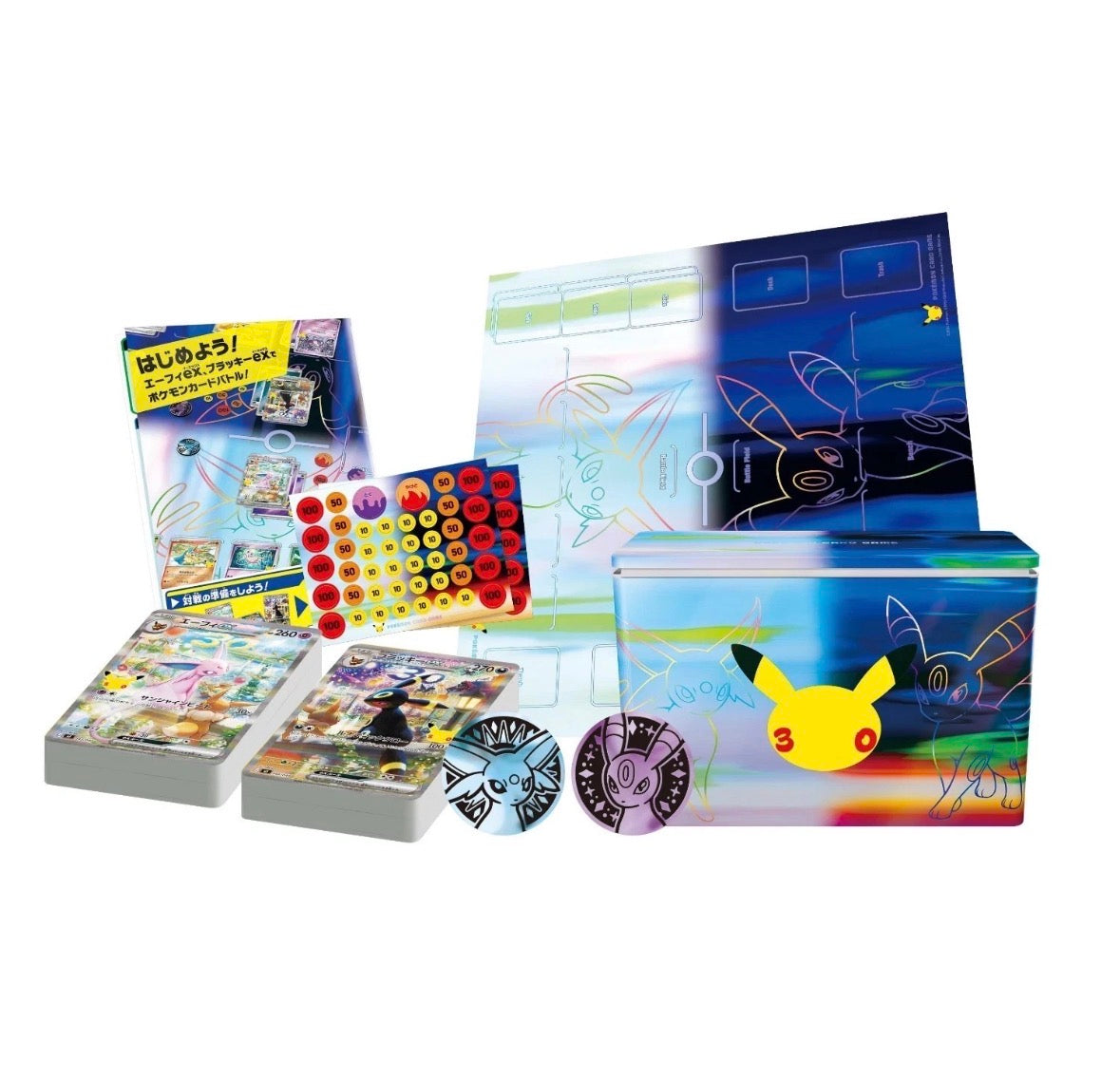 30th Celebration: Japanese Premium Set Espeon & Umbreon