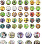 Paldea Magnet Coin Set Series 1: Chinese