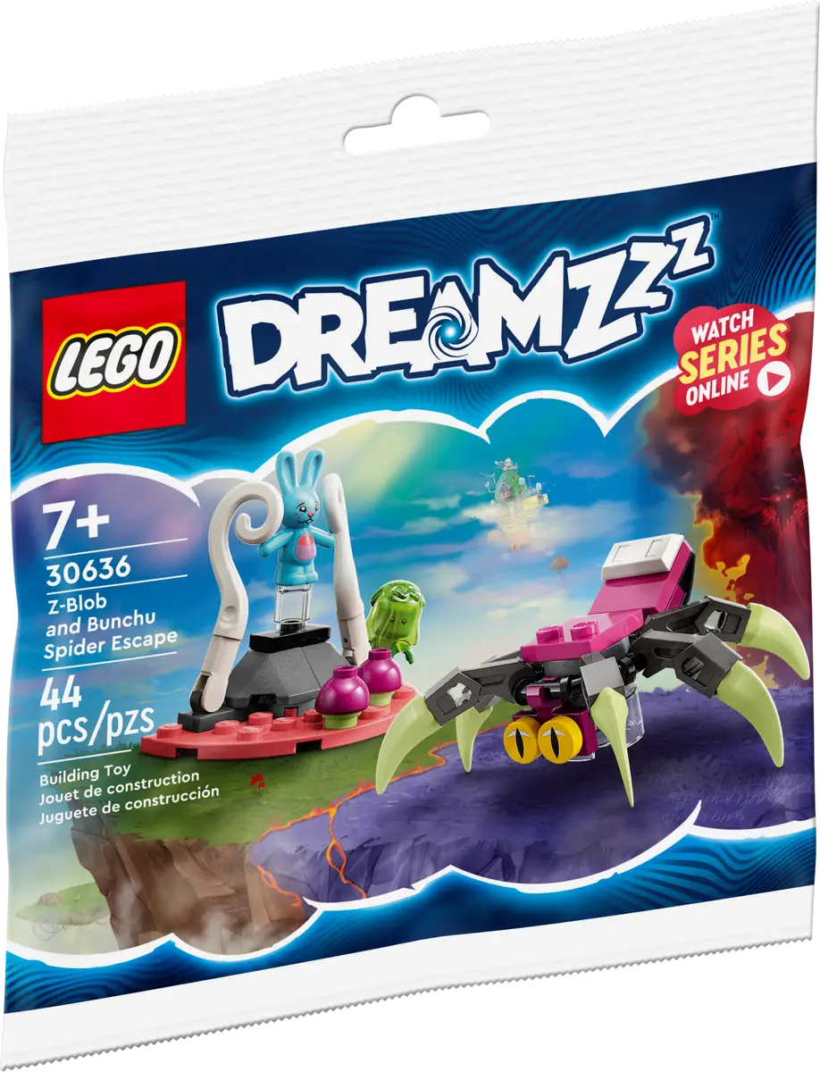 Z-Blob & Bunchu Spider Escape & Zoey's Dream Jet Pack (30636)
