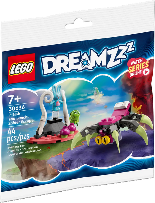 Z-Blob & Bunchu Spider Escape & Zoey's Dream Jet Pack (30636)