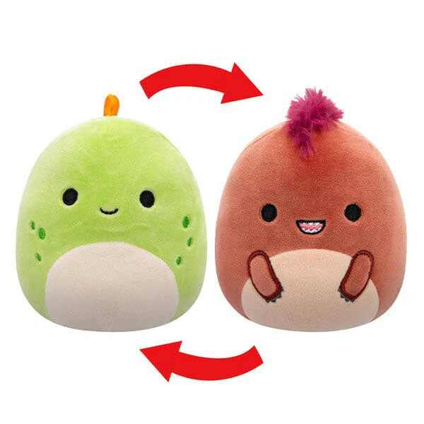 Squishmallows Flip-A-Mallows 5-Inch Seanster & Kelly